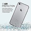 Kalibri Sunny iPhone SE 2022 / SE 2020 / 7 / 8 Σκληρή Θήκη με Πλαίσιο Σιλικόνης - Διάφανη / Black - 39341.01