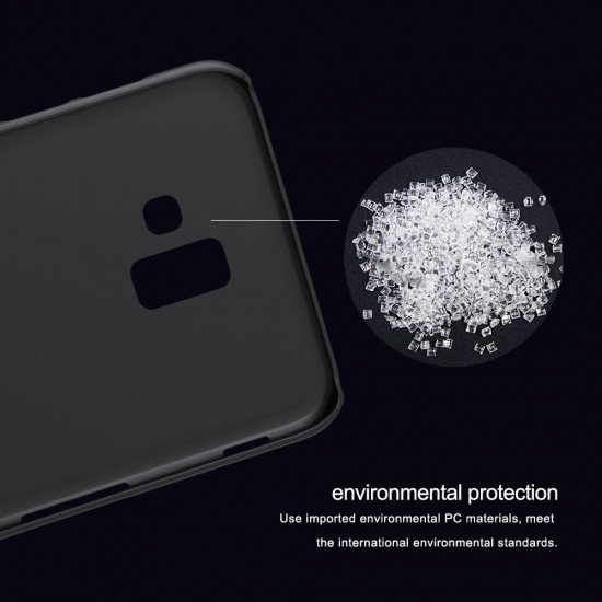 Nillkin Samsung Galaxy J6 Plus 2018 Super Frosted Shield Rugged Σκληρή Θήκη - Black