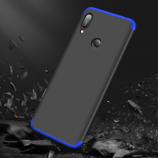 GKK Huawei Y6 2019 Θήκη 360 Full Body - Black / Blue