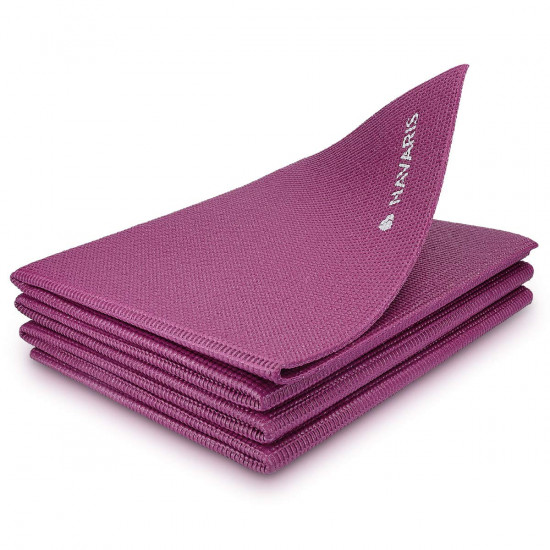 Navaris Workout Mat Στρώμα Γυμναστικής για Γυμναστική / Yoga / Pilates - 4mm Πάχος - Purple - 45983.13