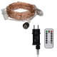 Kwmobile LED string of lights with copper wire 10m - Διακοσμητικά Φωτάκια - Ζεστό Λευκό - 37286.54.100