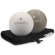 Navaris Lacrosse Massage Balls Set of 2 - Μπάλες Μασάζ για πριν ή μετά την άθληση - Grey / Dark Grey - 41512