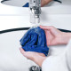Navaris Microfiber Fitness Quick Dry Towel for Gym - Πετσέτα Γυμναστικής - Blue / Grey - 45233.04.22
