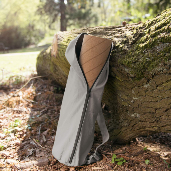 Navaris Yoga Mat Bag - Τσάντα για Yoga / Γυμναστήριο - Light Grey - 44963.25