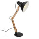 Navaris Wooden Desk Lamp Επιτραπέζιο Φωτιστικό από Ξύλο - Brown / Black - 49125.01