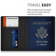 KW Πορτοφόλι Ταξιδίου για Διαβατήριο και Κάρτες - Black - 39078.01
