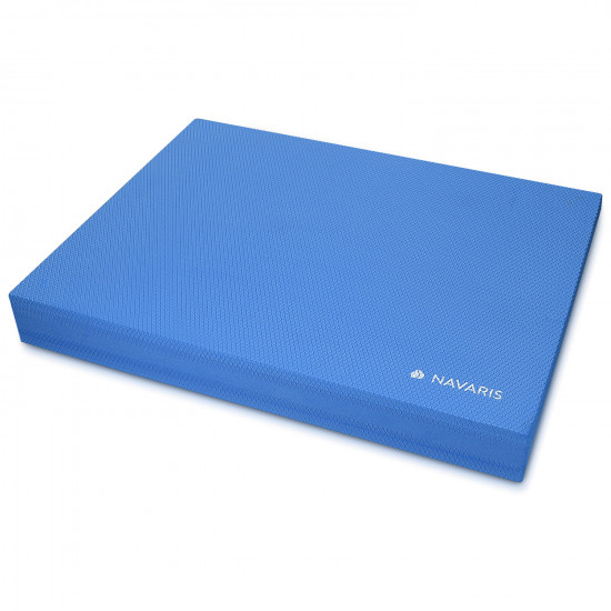 Navaris Foam Balance Pad Μαξιλάρι Ισορροπίας - 50 x 39 x 6,5 cm - Blue - 44382.04
