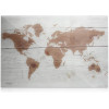 Navaris Μαγνητικός Γυάλινος Πίνακας - 60 x 40cm - Design World Map - 45724.01