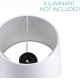 Navaris Table Lamp Επιτραπέζιο Φωτιστικό Design Pineapple - 40cm - Gold / White - 49151.66.02