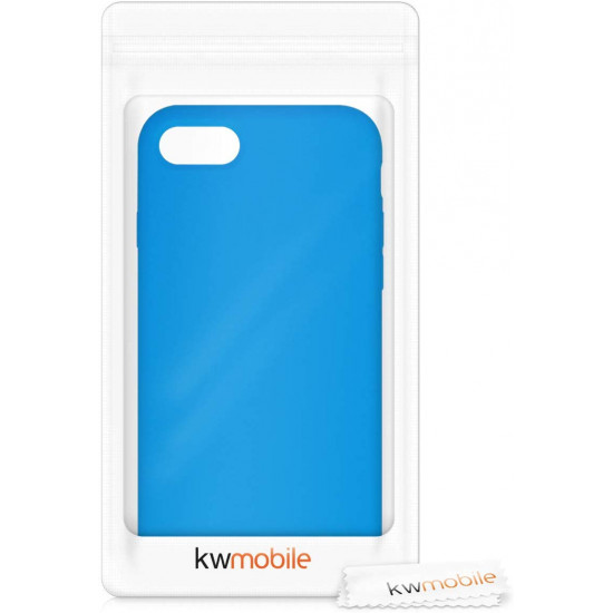 KW iPhone SE 2022 / SE 2020 / 7 / 8 Θήκη Σιλικόνης Rubber TPU - Blue Temptation - 40225.157