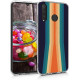 KW Huawei P30 Lite Θήκη Σιλικόνης TPU Design Retro Stripes - Multicolor - 47501.16
