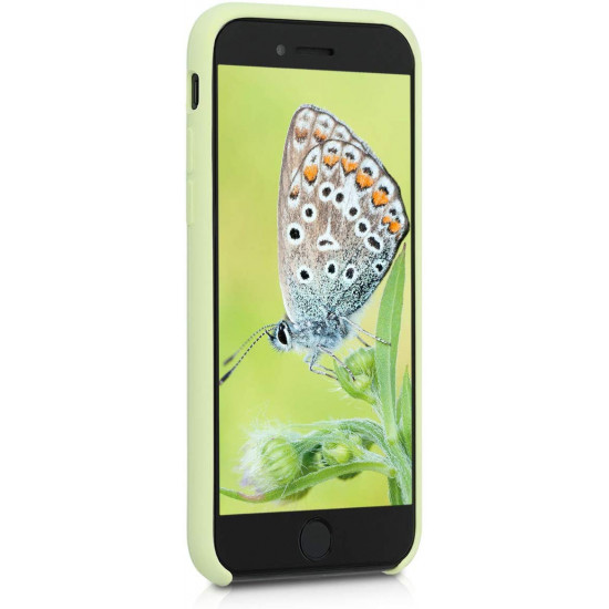 KW iPhone SE 2022 / SE 2020 / 7 / 8 Θήκη Σιλικόνης Rubber TPU - Pistachio Green - 40225.137