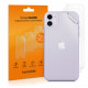 KW iPhone 11 - Τρεις Μεμβράνες Προστασίας Back Cover - Διάφανες - 49790.5
