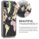 KW iPhone 11 Pro Θήκη Σιλικόνης TPU Design Travel - Διάφανη / Black / Multicolor - 49792.02