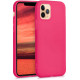 KW iPhone 11 Pro Θήκη Σιλικόνης TPU - Neon Pink - 49781.77