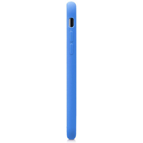 KW iPhone SE 2022 / SE 2020 / 7 / 8 Θήκη Σιλικόνης Rubber TPU - Blue - 40225.04