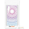 KW Huawei P30 Θήκη Σιλικόνης Design Indian Sun - Διάφανη / Blue / Dark Pink - 47412.03