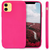 KW iPhone 11 Θήκη Σιλικόνης TPU - Neon Pink - 49783.77