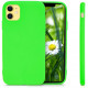 KW iPhone 11 Θήκη Σιλικόνης TPU - Neon Green - 49783.44