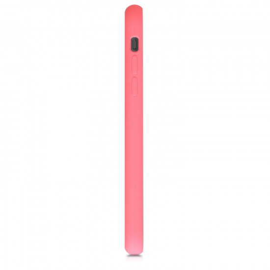 KW iPhone 11 Θήκη Σιλικόνης Rubber TPU - Neon Coral - 49724.103