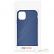 KW iPhone 11 Θήκη Σιλικόνης Rubber TPU - Dark Blue - 49724.17