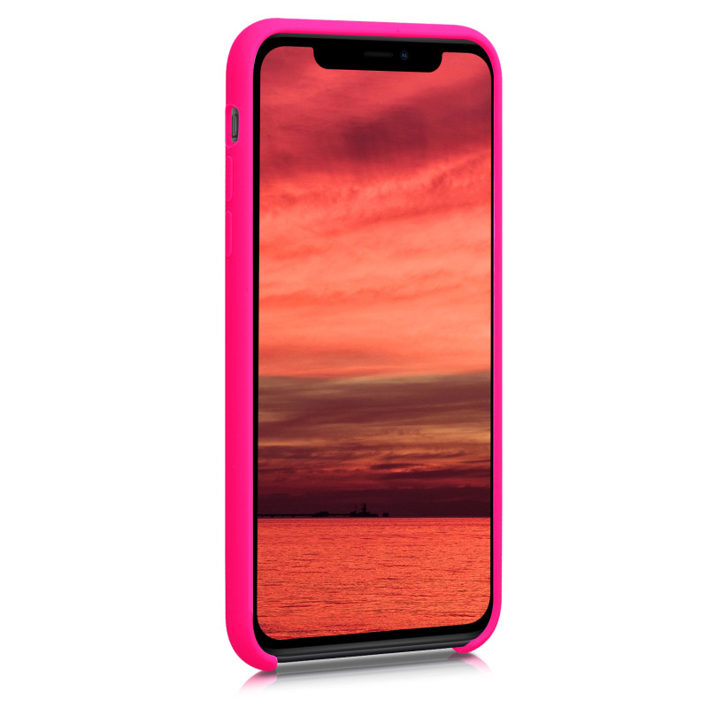KW iPhone 11 Θήκη Σιλικόνης Rubber TPU - Neon Pink - 49724.08 KW iPhone 11 Θήκη Σιλικόνης Rubber TPU - Neon Pink - 49724.08