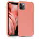 KW iPhone 11 Pro Max Θήκη Σιλικόνης Rubber TPU - Coral - 49725.76