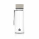 Equa Plain Πλαστικό Μπουκάλι Νερού BPA Free - 600ml - Grey / Διάφανο