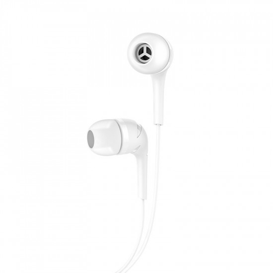 Hoco M40 Handsfree Ακουστικά με Ενσωματωμένο Μικρόφωνο - White