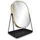 Navaris Free Standing Makeup Mirror - Καθρέπτης Μακιγιάζ - Gold - 49361.21