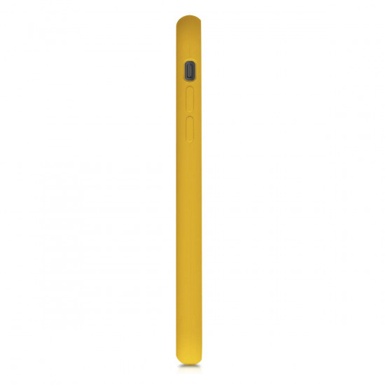 KW iPhone 11 Θήκη Σιλικόνης Rubber TPU - Honey Yellow - 49724.143