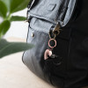 Navaris Cute Love Puzzle Keychain Μπρελόκ Κλειδιών - Rose Gold / Anthracite - 49565.81.73