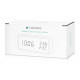 Navaris Digital Alarm LED Clock - Ψηφιακό Επιτραπέζιο Ρολόι και Ξυπνητήρι - Light Brown - Blue LED - 47632.24.04