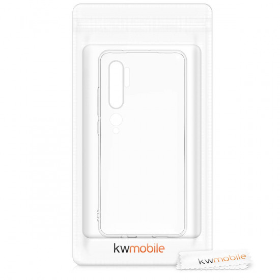KW Xiaomi Mi Note 10 / Note 10 Pro Θήκη Σιλικόνης TPU - Διάφανη - 50987.03