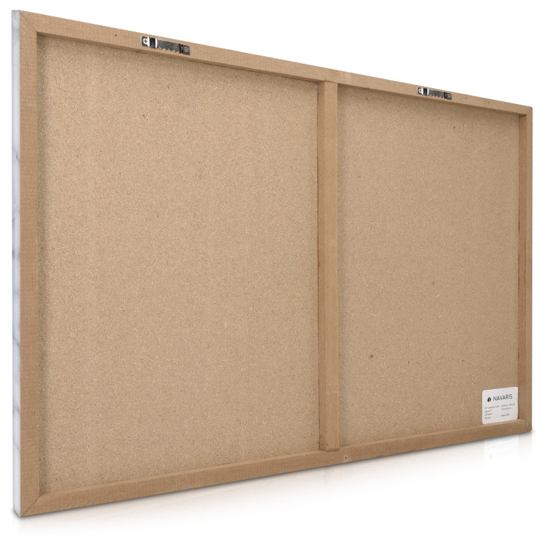 Navaris Μαγνητικός Πίνακας Ανακοινώσεων - 60 x 40 cm - White Marble - 45365.04 Navaris Μαγνητικός Πίνακας Ανακοινώσεων - 60 x 40 cm - White Marble - 45365.04
