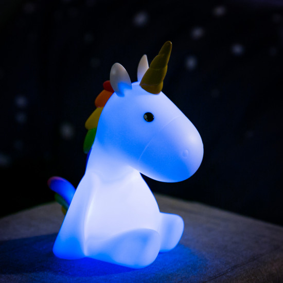Navaris LED Unicorn Night Light RGB - Παιδικό Νυχτερινό Φως με Αλλαγή Χρωμάτων - White - 42637