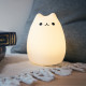 Navaris LED Cat Night Light RGB with Remote Control - Παιδικό Νυχτερινό Φως με Αλλαγή Χρωμάτων και Τηλεχειριστήριο - White - 42793