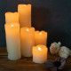 Navaris LED Candles Set 6 with Remote Control Κεριά με Φωτισμό Led και Τηλεχειριστήριο - Warm White - 48772.05.06