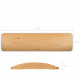 Kalibri Keyboard Wooden Wrist Rest Βάση Στήριξης Καρπών από Ξύλο - Small - Light Brown - 40179.24.2