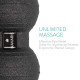 Navaris Massage Ball Roller Set - Σετ με Κύλινδρο και Μπάλες για Μασάζ - Black - 46979.04
