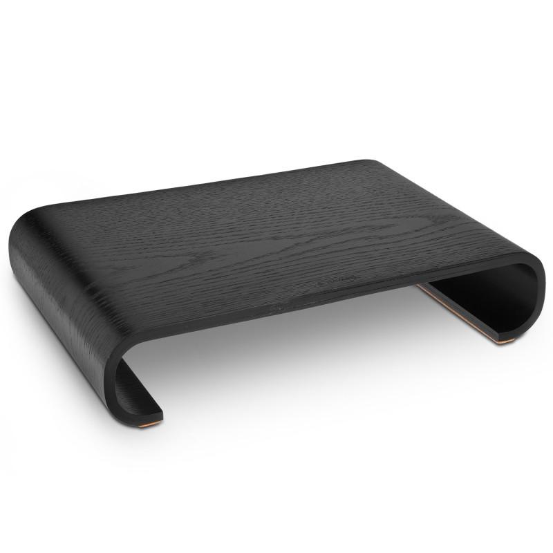 Navaris Computer Monitor Wood Stand - Βάση Στήριξης Οθόνης από Ξύλο - Black - 45835.01