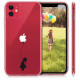 KW iPhone 11 Θήκη Σιλικόνης TPU Design Balloon Girl - Διάφανη / Black - 49793.06