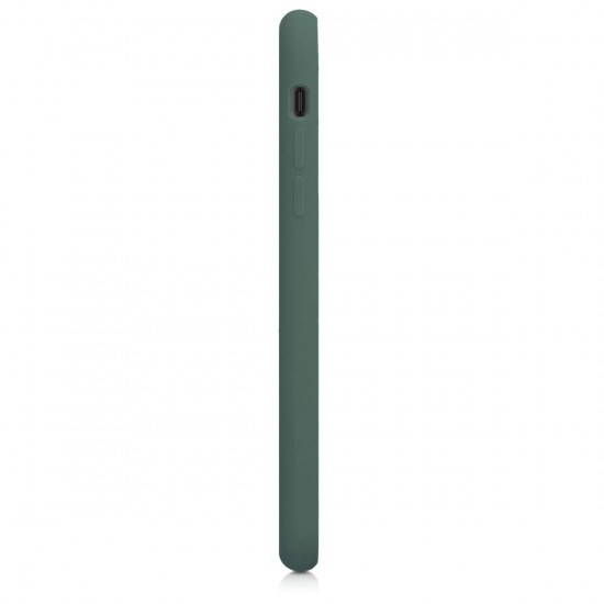 KW iPhone 11 Θήκη Σιλικόνης Rubber TPU - Forest Green - 49724.166