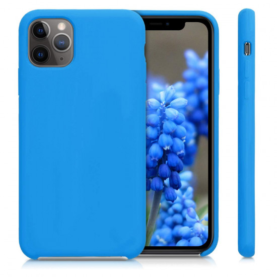 KW iPhone 11 Pro Max Θήκη Σιλικόνης Rubber TPU - Blue Temptation - 49725.157