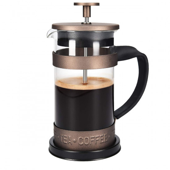 Navaris French Press Coffee Maker Γαλλική Καφετιέρα - Brown - 46547.01.01