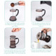 Navaris French Press Coffee Maker Γαλλική Καφετιέρα - Brown - 46547.01.01