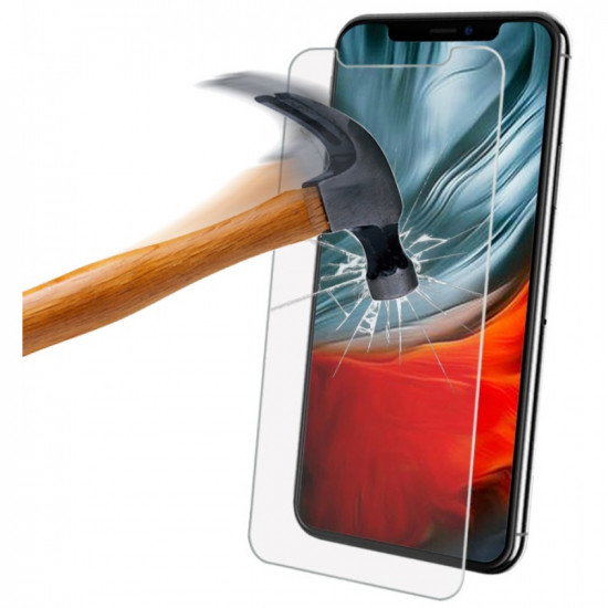 OEM iPhone 11 Pro Max / XS Max 0.33mm 2.5D 9H Anti Fingerprint Tempered Glass Αντιχαρακτικό Γυαλί Οθόνης - Clear