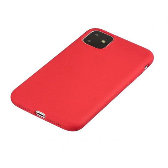 OEM iPhone 11 Pro Θήκη Σιλικόνης Rubber TPU - Red