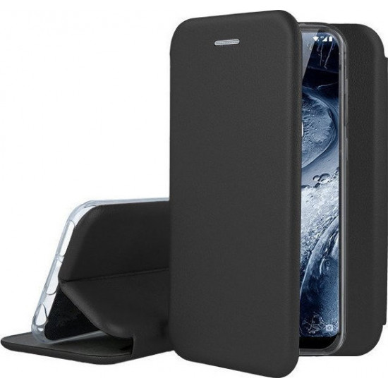 Forcell Samsung Galaxy S20 Ultra Elegance Θήκη Βιβλίο Stand - Black