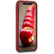 Kalibri iPhone 11 Σκληρή Θήκη με Επένδυση Γνήσιου Δέρματος - Red - 49737.09